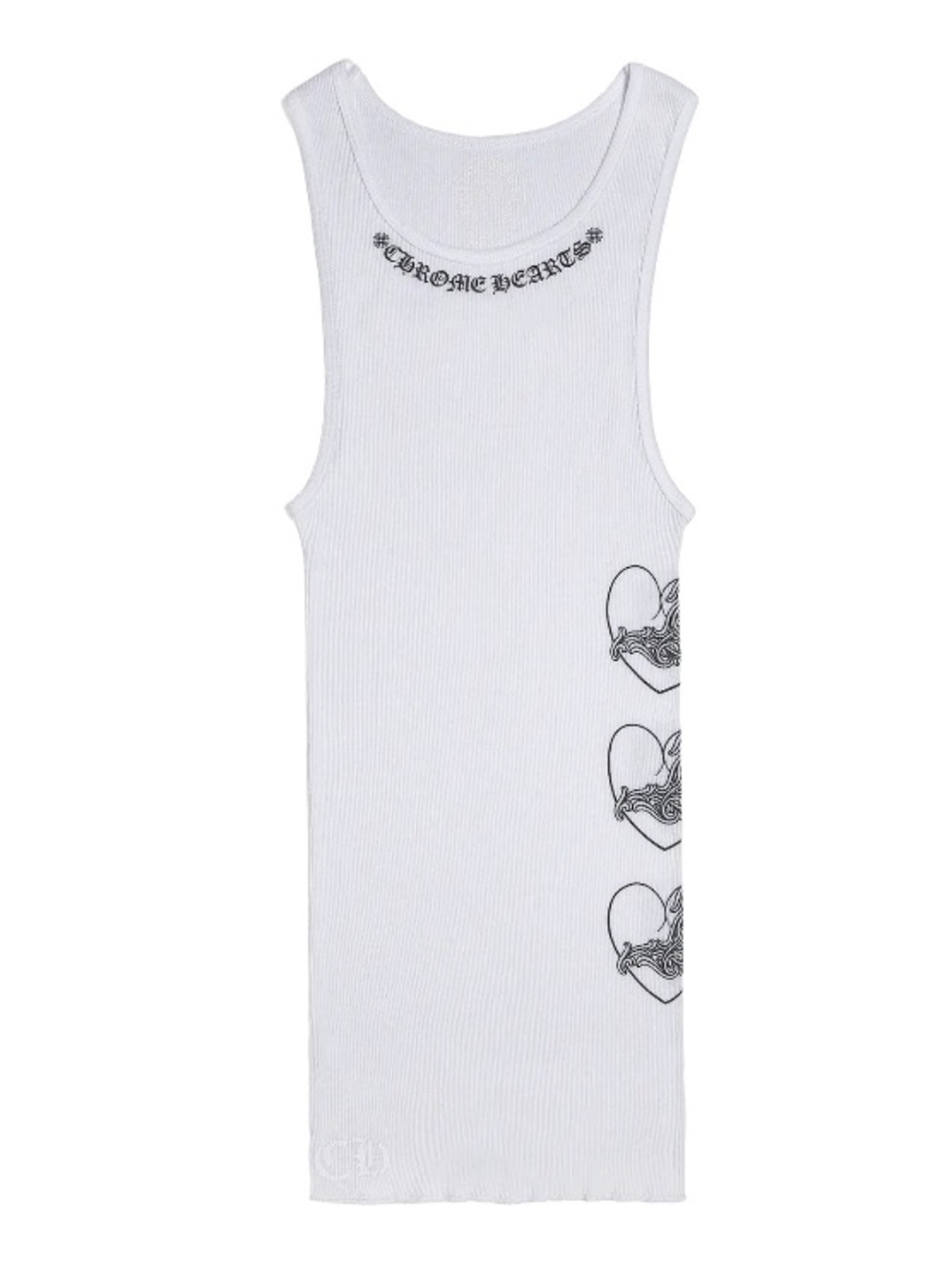 *RARE* Chrome Hearts White Tank valentine edition